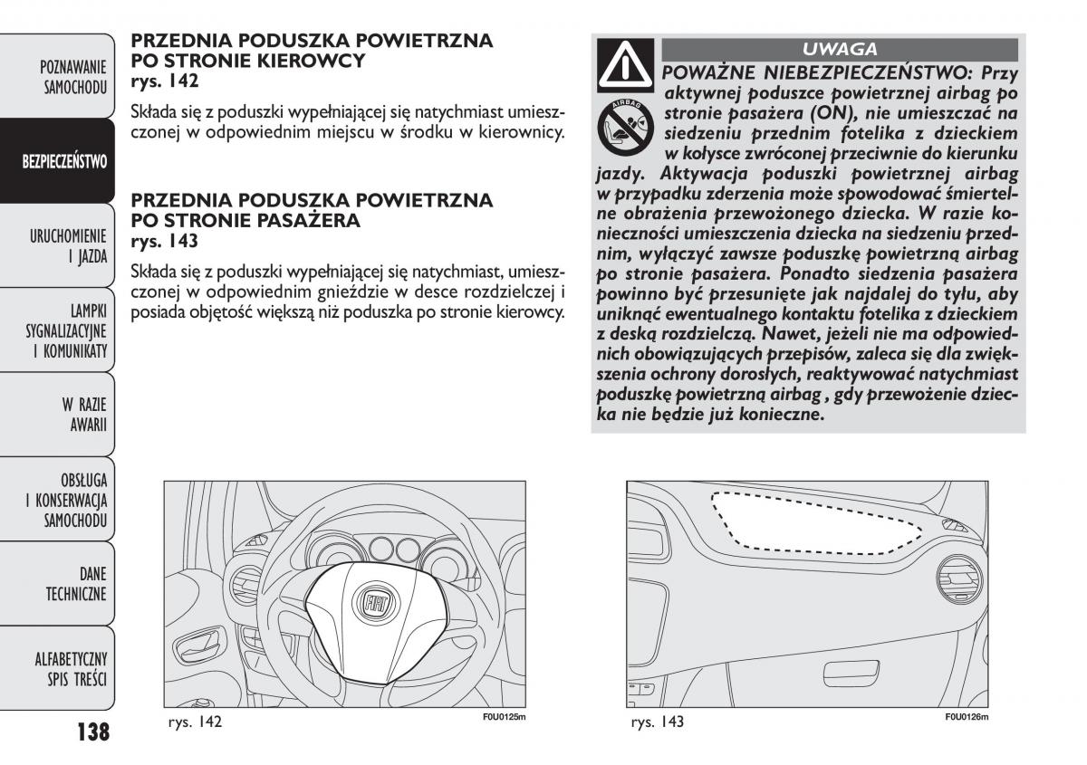 manual  Fiat Punto III 3 instrukcja / page 140