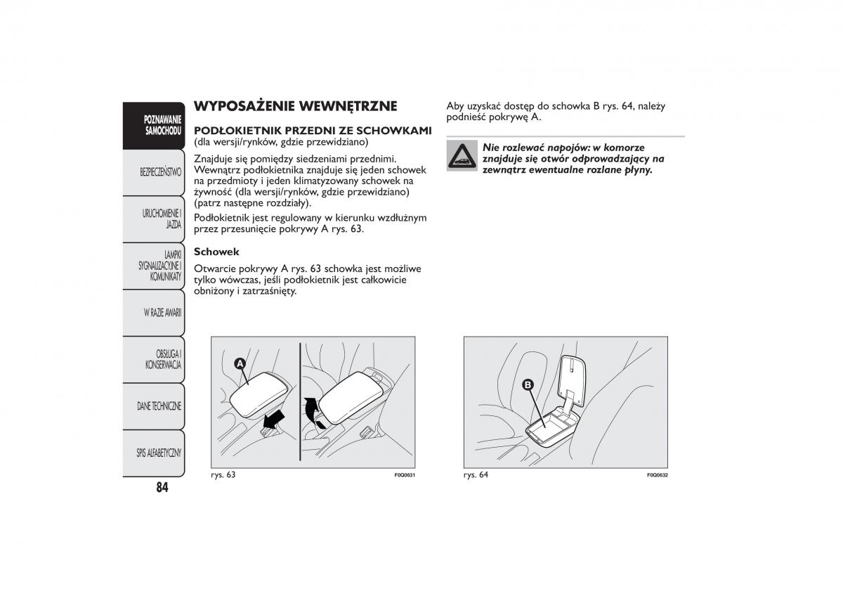 Fiat Bravo II 2 instrukcja obslugi / page 88