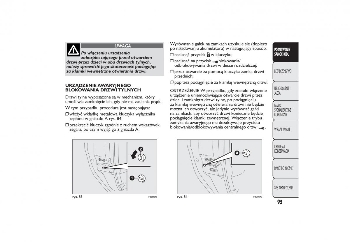 manual Fiat Bravo Fiat Bravo II 2 instrukcja / page 99