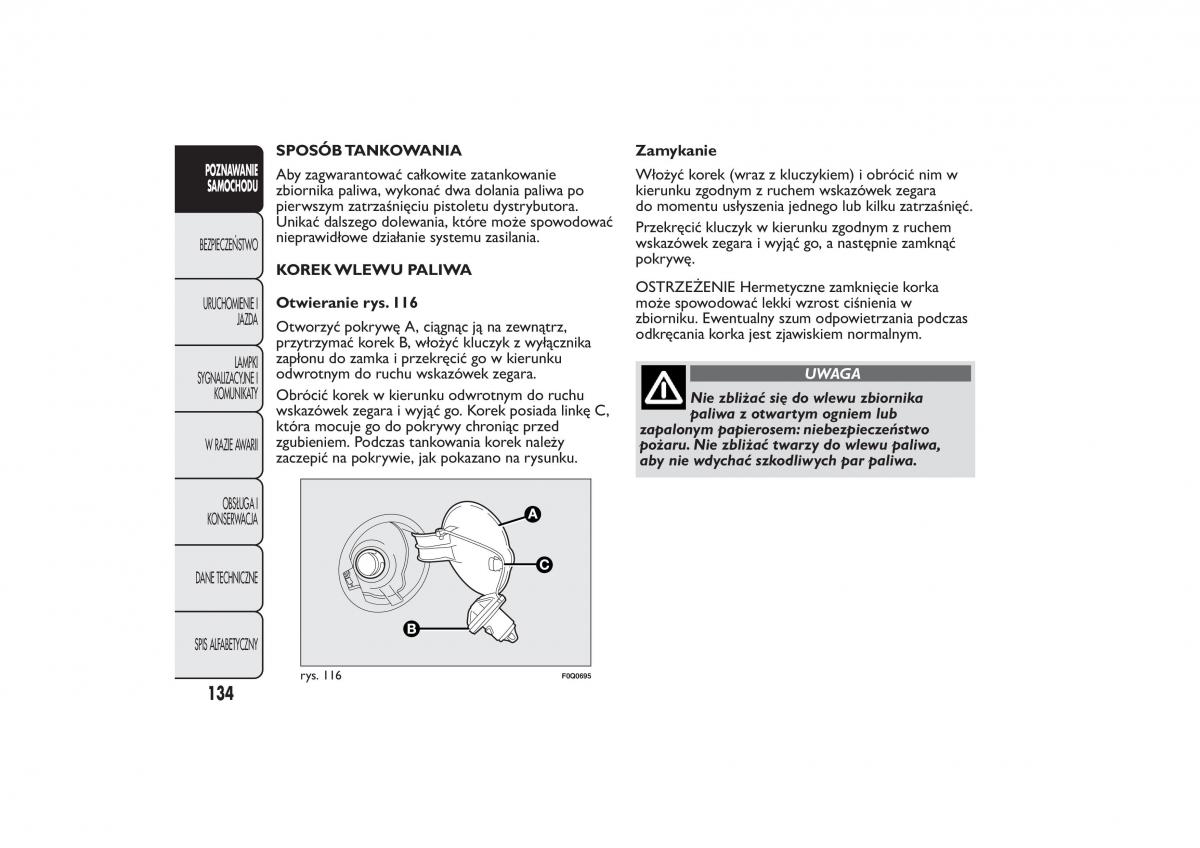 manual Fiat Bravo Fiat Bravo II 2 instrukcja / page 138