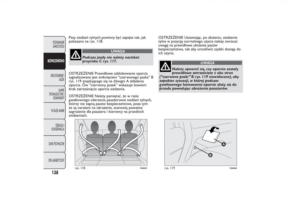 manual Fiat Bravo Fiat Bravo II 2 instrukcja / page 142