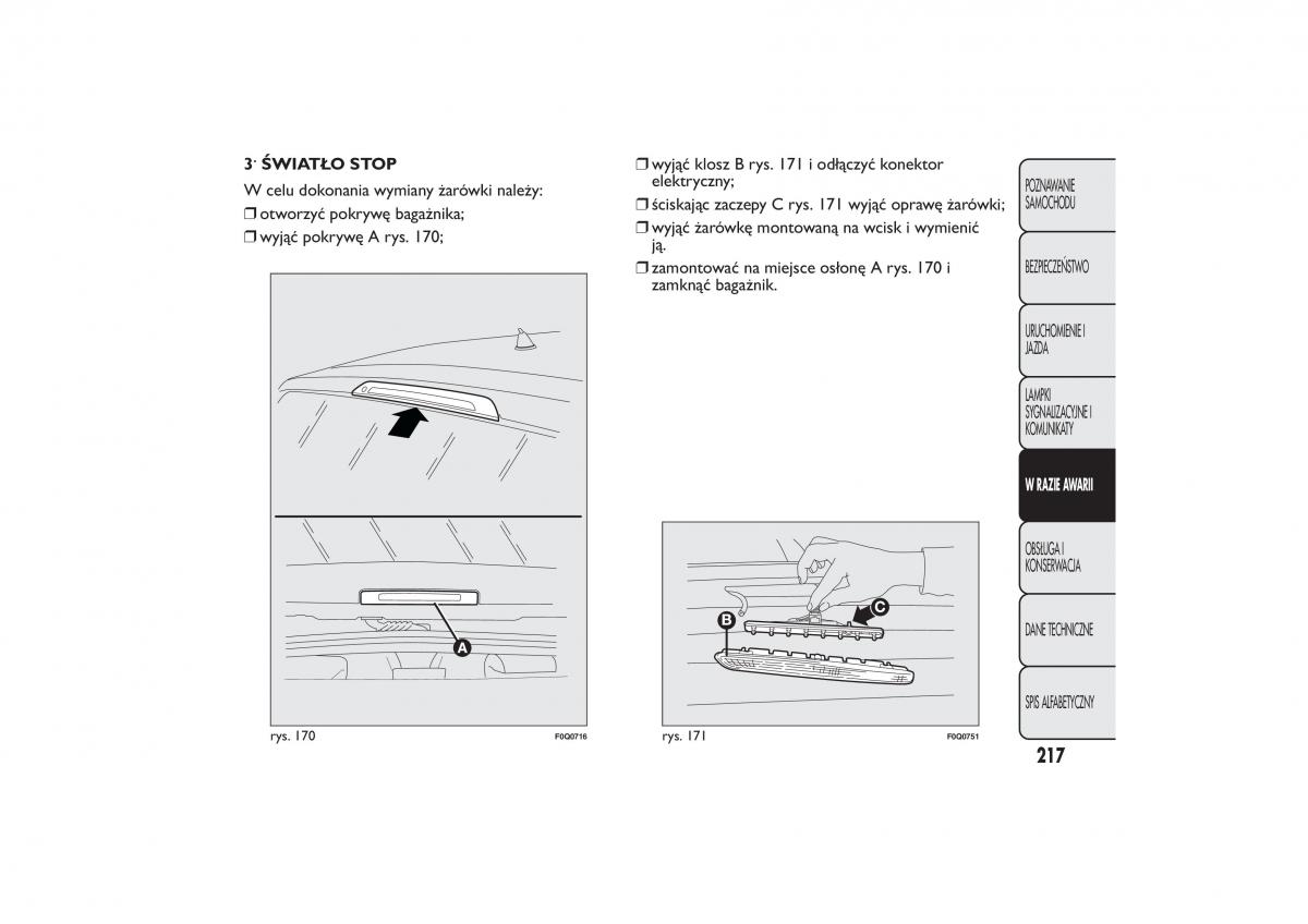 manual Fiat Bravo Fiat Bravo II 2 instrukcja / page 221