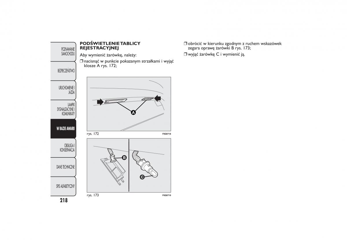 manual Fiat Bravo Fiat Bravo II 2 instrukcja / page 222