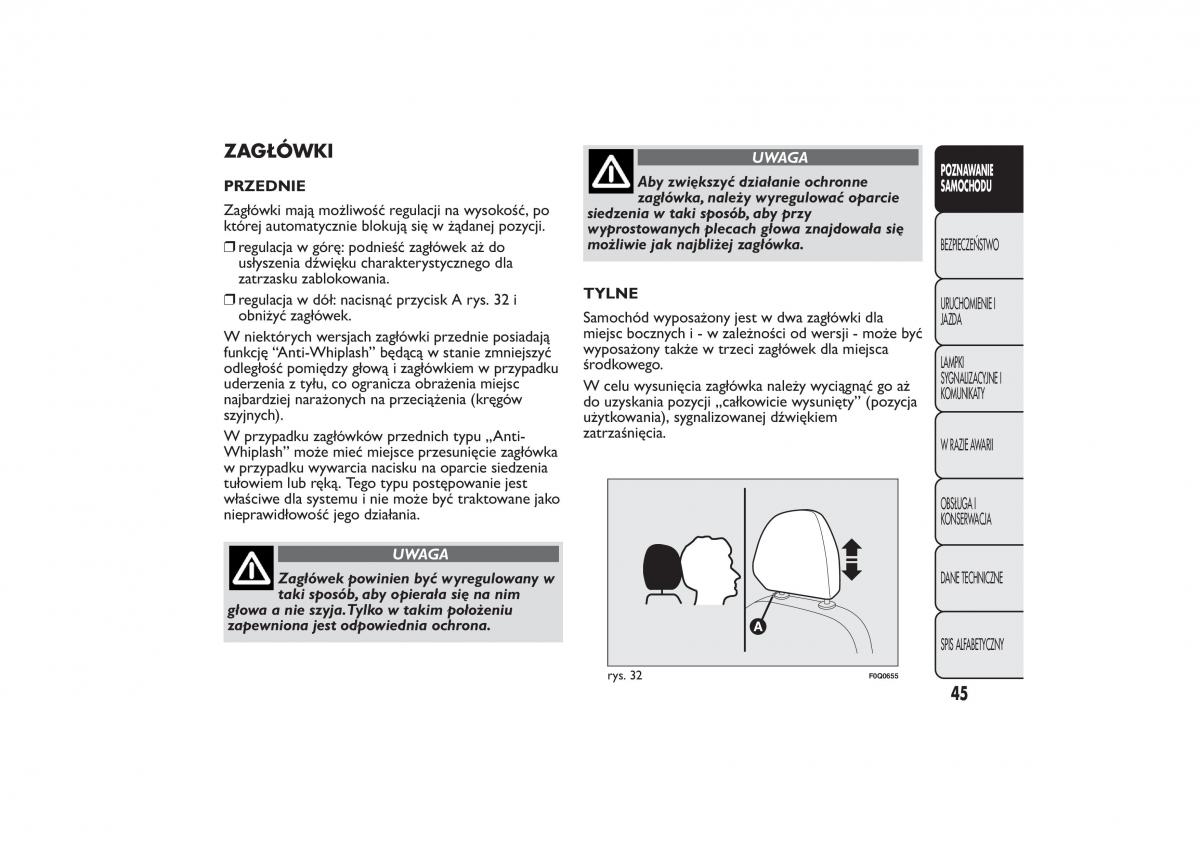 manual Fiat Bravo Fiat Bravo II 2 instrukcja / page 49