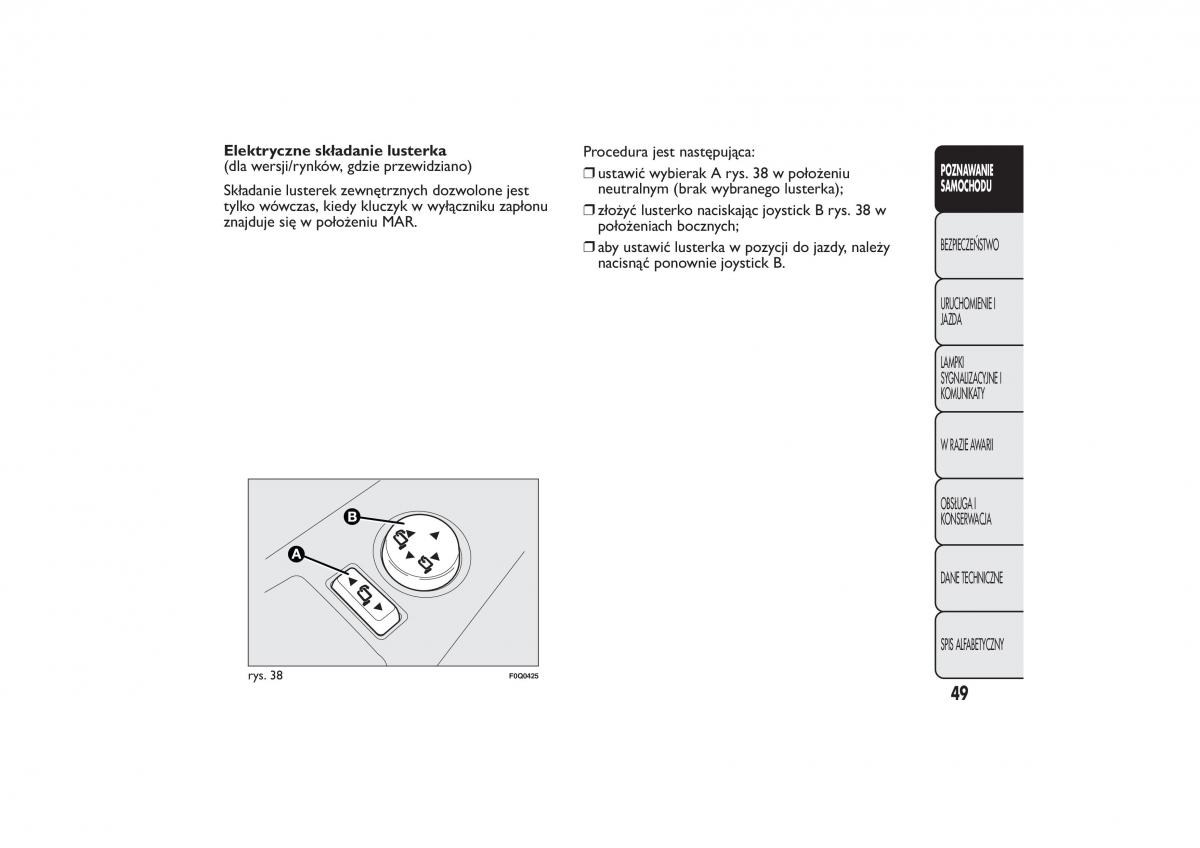 Fiat Bravo II 2 instrukcja obslugi / page 53