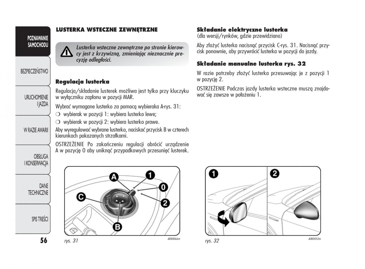 Alfa Romeo Giulietta instrukcja obslugi / page 60