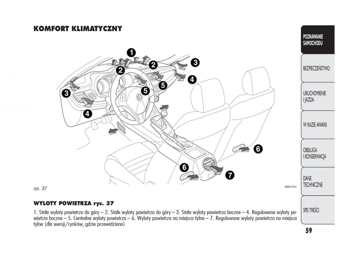 Alfa Romeo Giulietta instrukcja obslugi / page 63