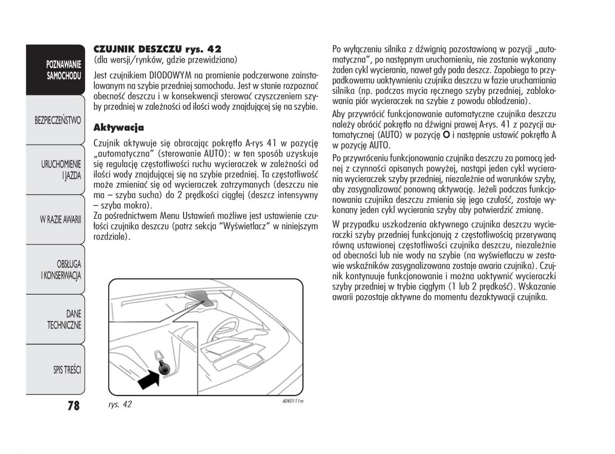 Alfa Romeo Giulietta instrukcja obslugi / page 82