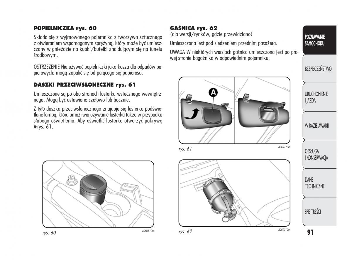 Alfa Romeo Giulietta instrukcja obslugi / page 95