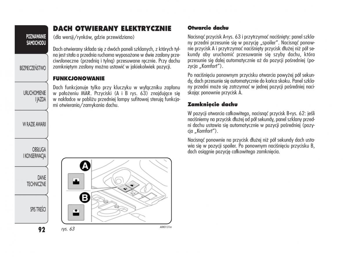 Alfa Romeo Giulietta instrukcja obslugi / page 96