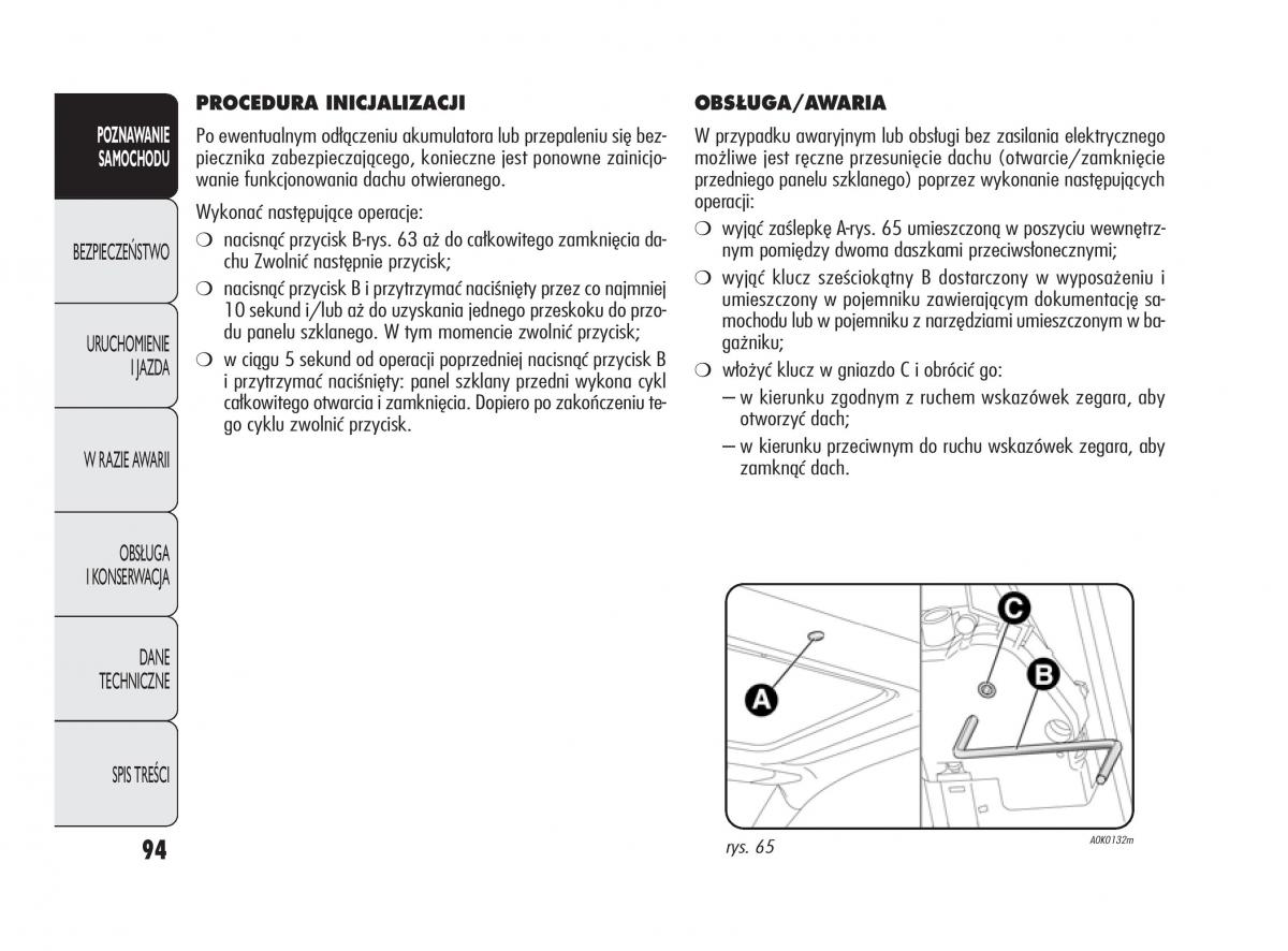 Alfa Romeo Giulietta instrukcja obslugi / page 98