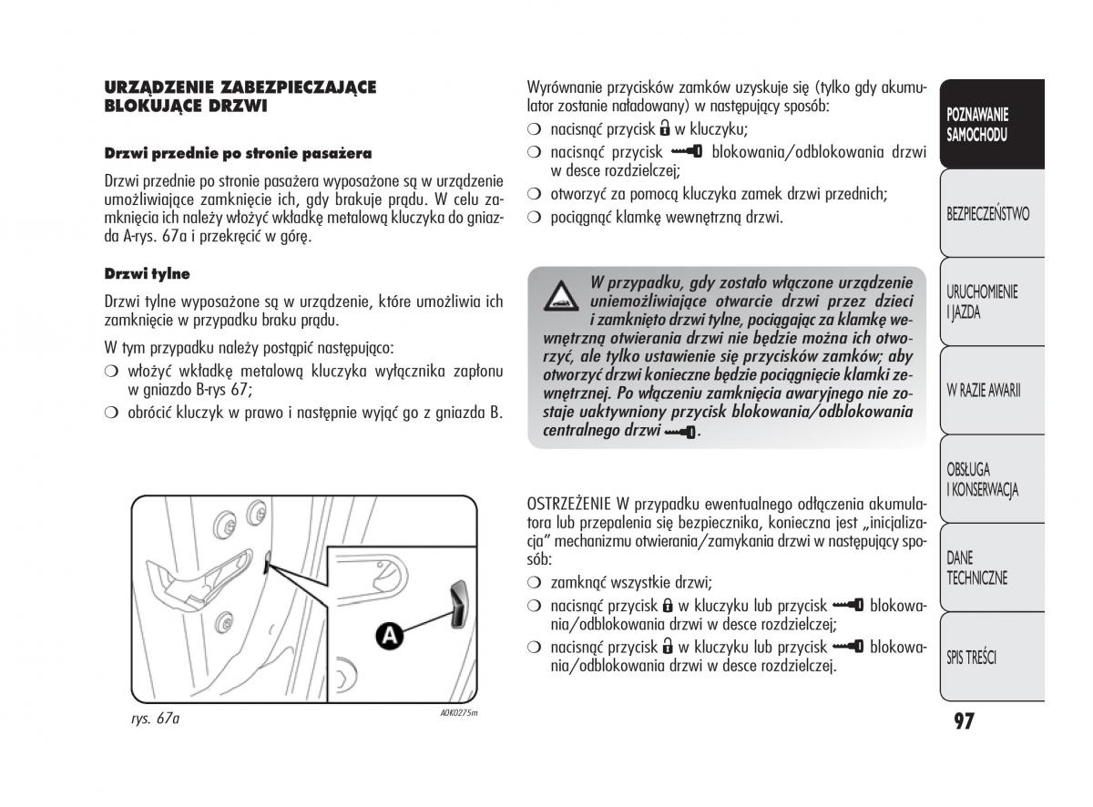 Alfa Romeo Giulietta instrukcja obslugi / page 101