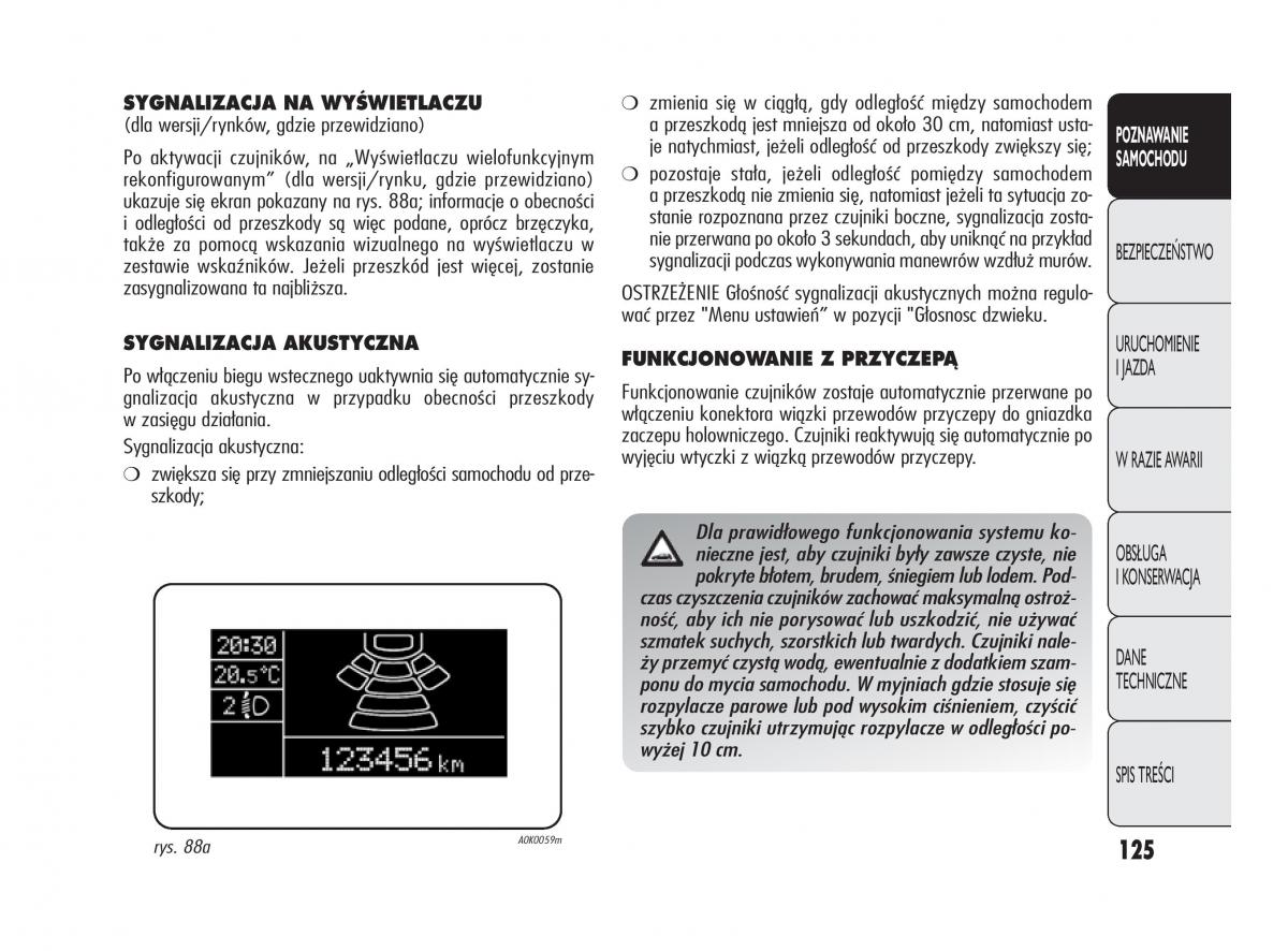 Alfa Romeo Giulietta instrukcja obslugi / page 129