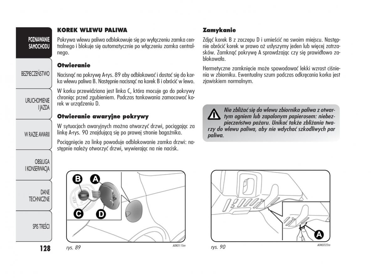 Alfa Romeo Giulietta instrukcja obslugi / page 132