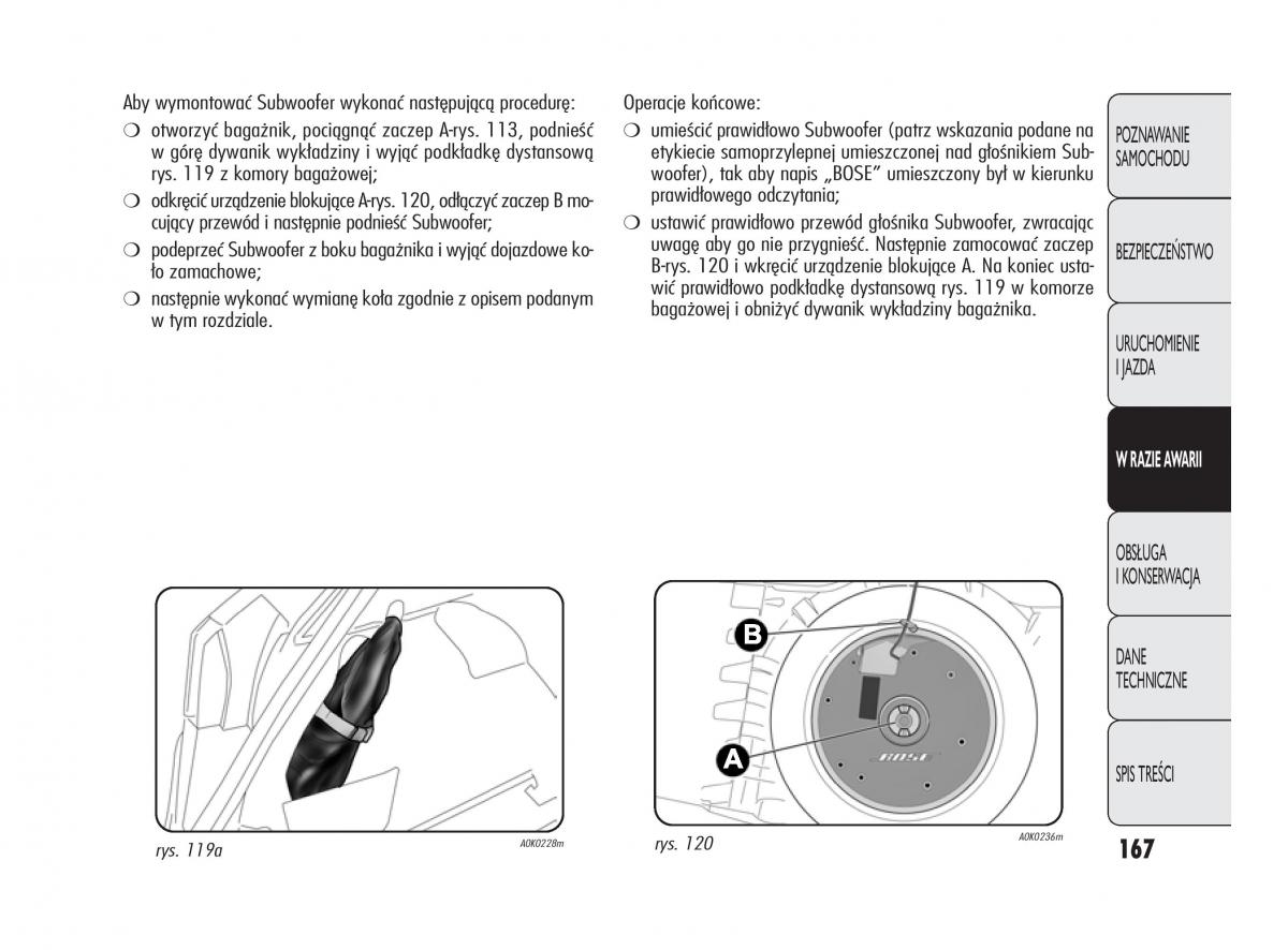 Alfa Romeo Giulietta instrukcja obslugi / page 171