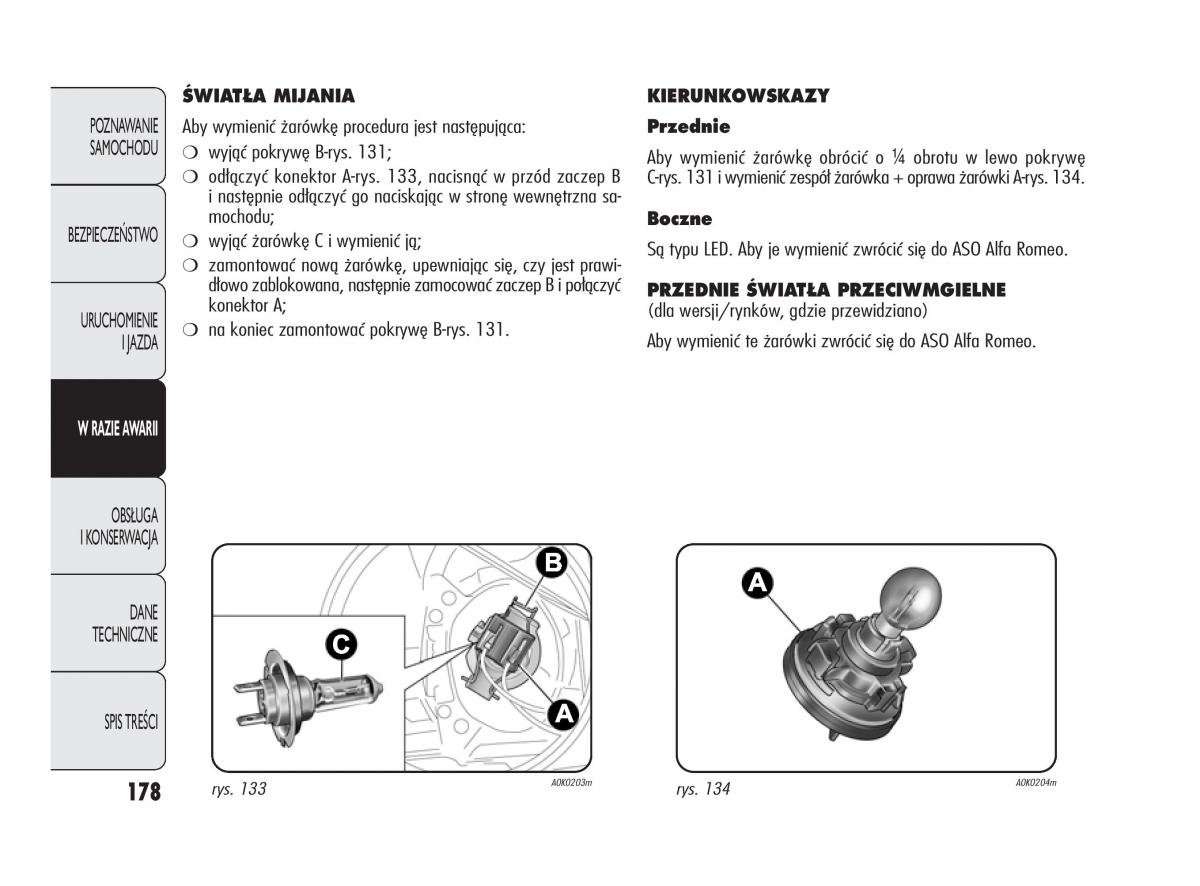 Alfa Romeo Giulietta instrukcja obslugi / page 182