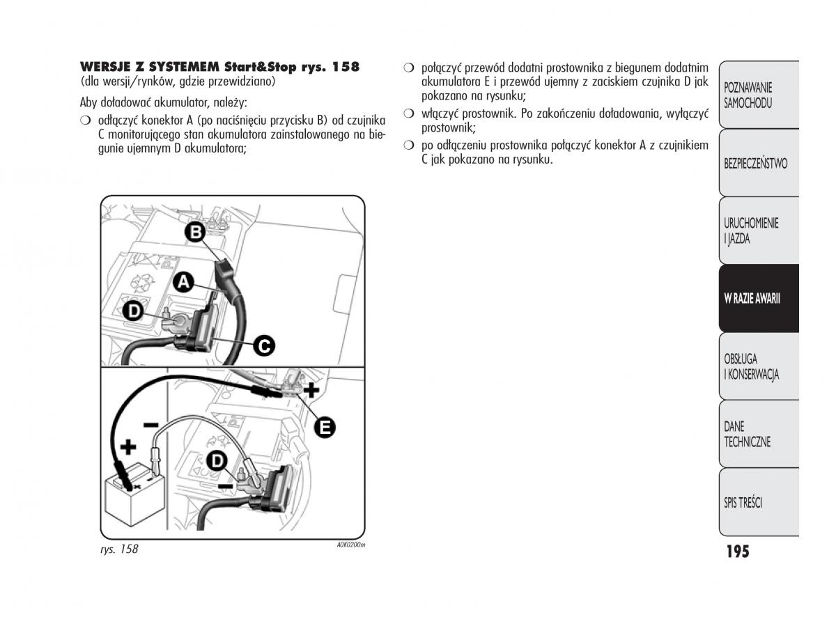 Alfa Romeo Giulietta instrukcja obslugi / page 199