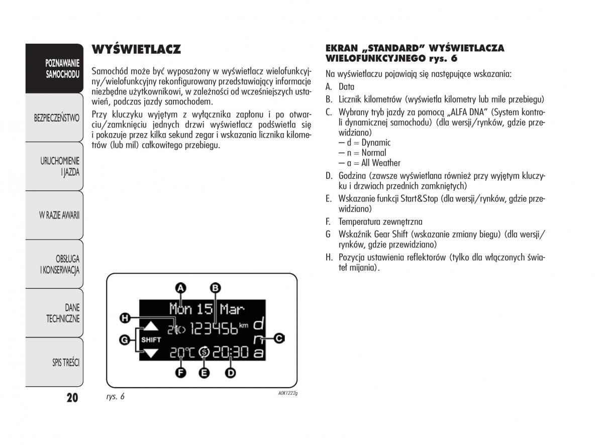 Alfa Romeo Giulietta instrukcja obslugi / page 24