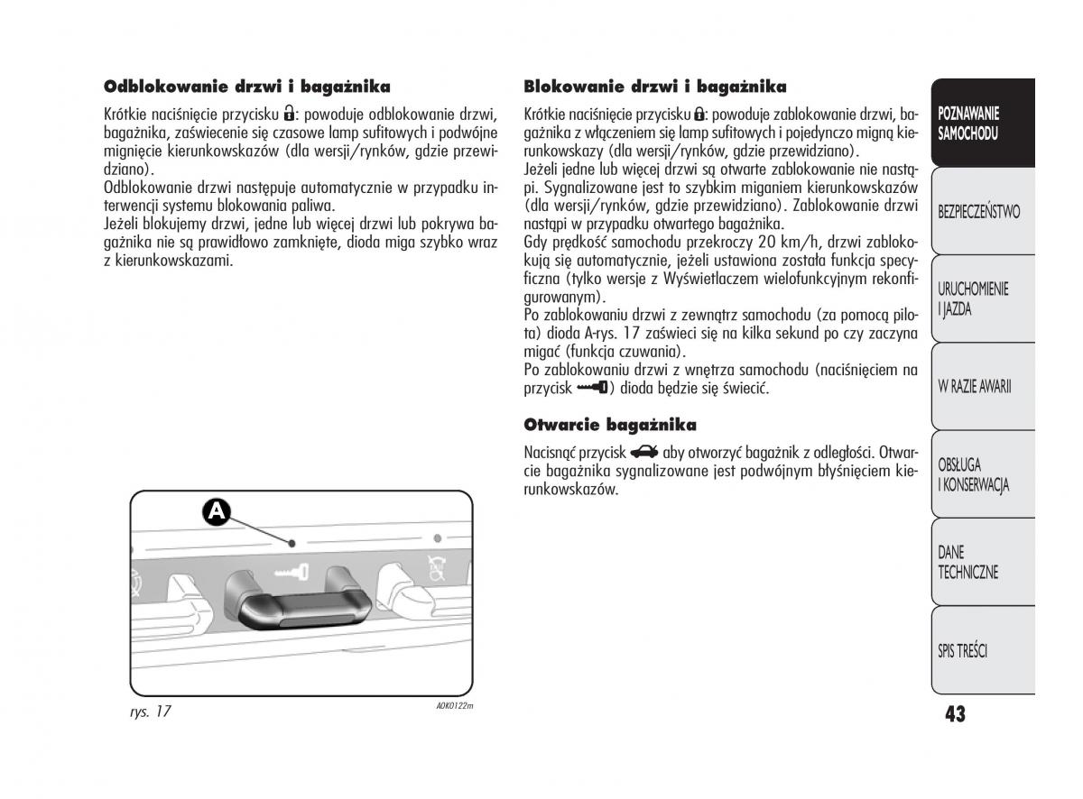 Alfa Romeo Giulietta instrukcja obslugi / page 47