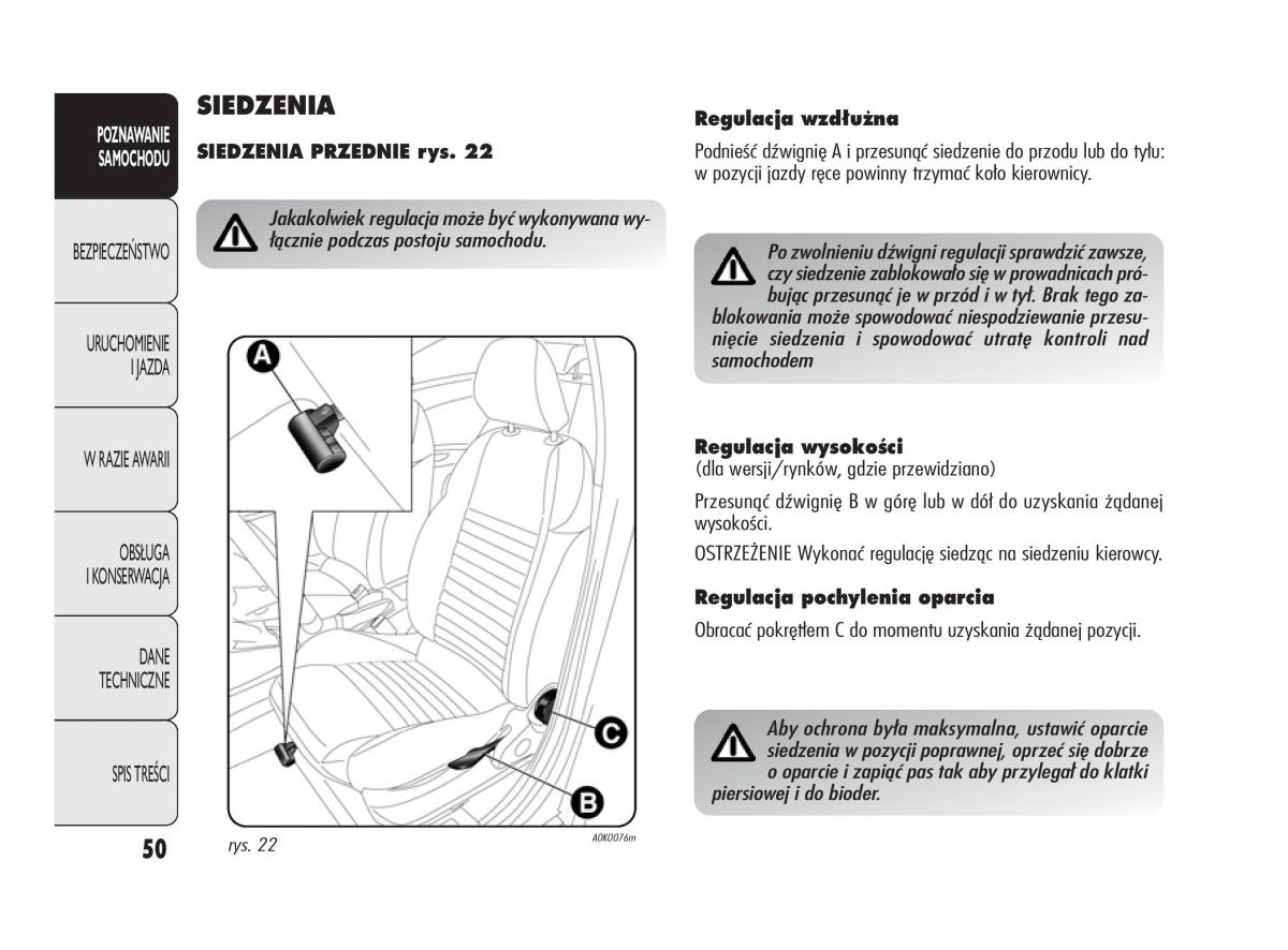 Alfa Romeo Giulietta instrukcja obslugi / page 54