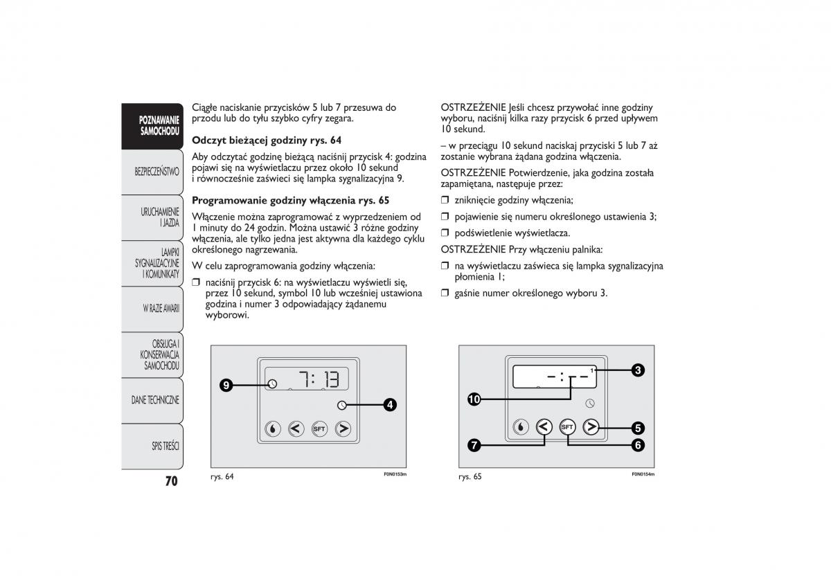 Fiat Ducato III 3 instrukcja obslugi / page 74