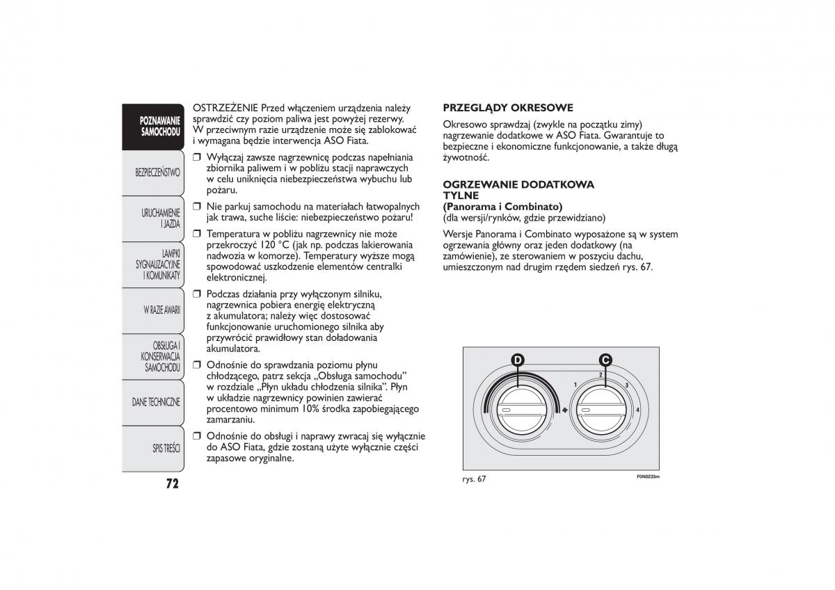 Fiat Ducato III 3 instrukcja obslugi / page 76