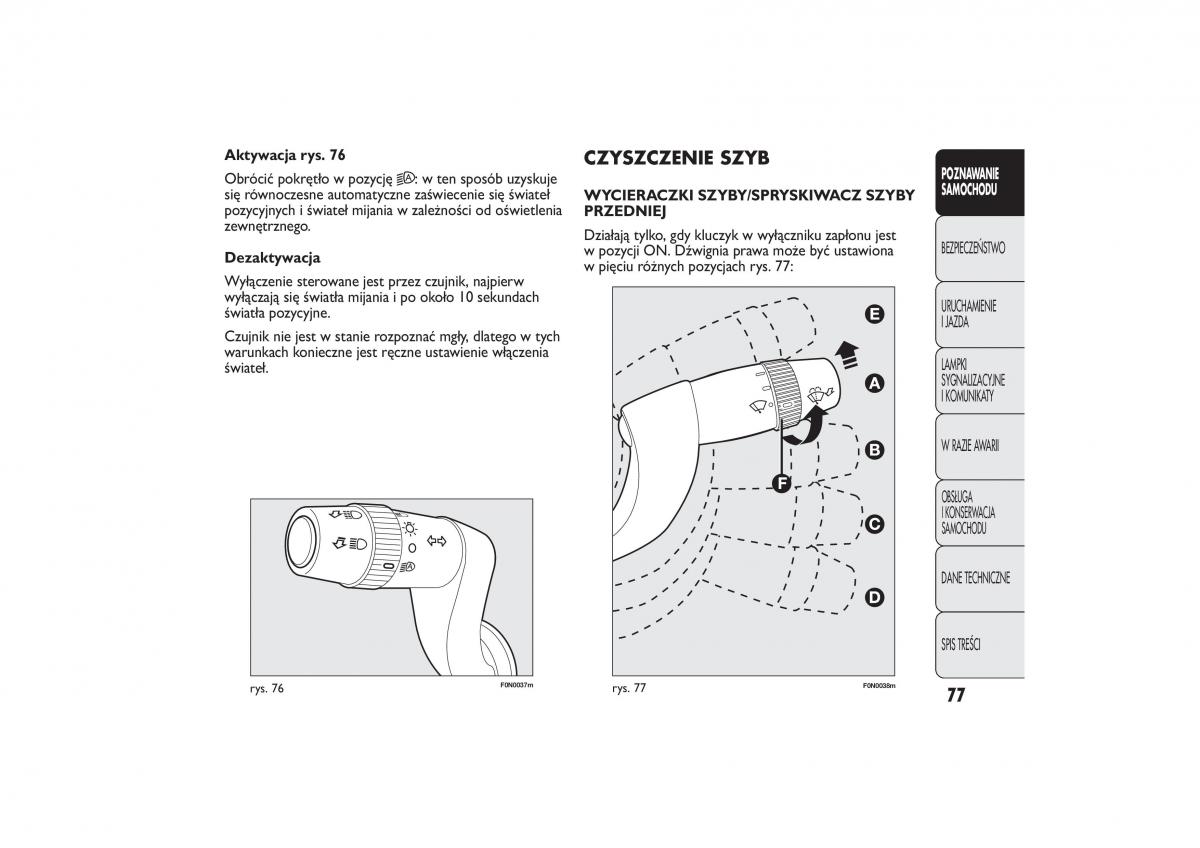 Fiat Ducato III 3 instrukcja obslugi / page 81