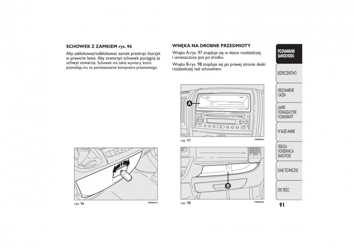 Fiat Ducato III 3 instrukcja obslugi / page 95