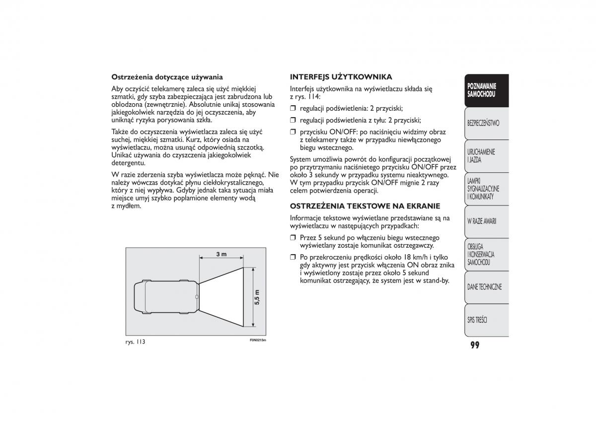 Fiat Ducato III 3 instrukcja obslugi / page 103