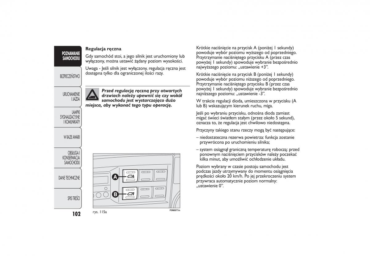 Fiat Ducato III 3 instrukcja obslugi / page 106