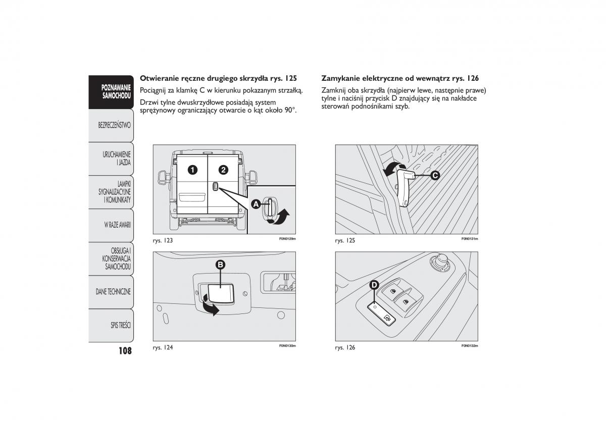 Fiat Ducato III 3 instrukcja obslugi / page 112