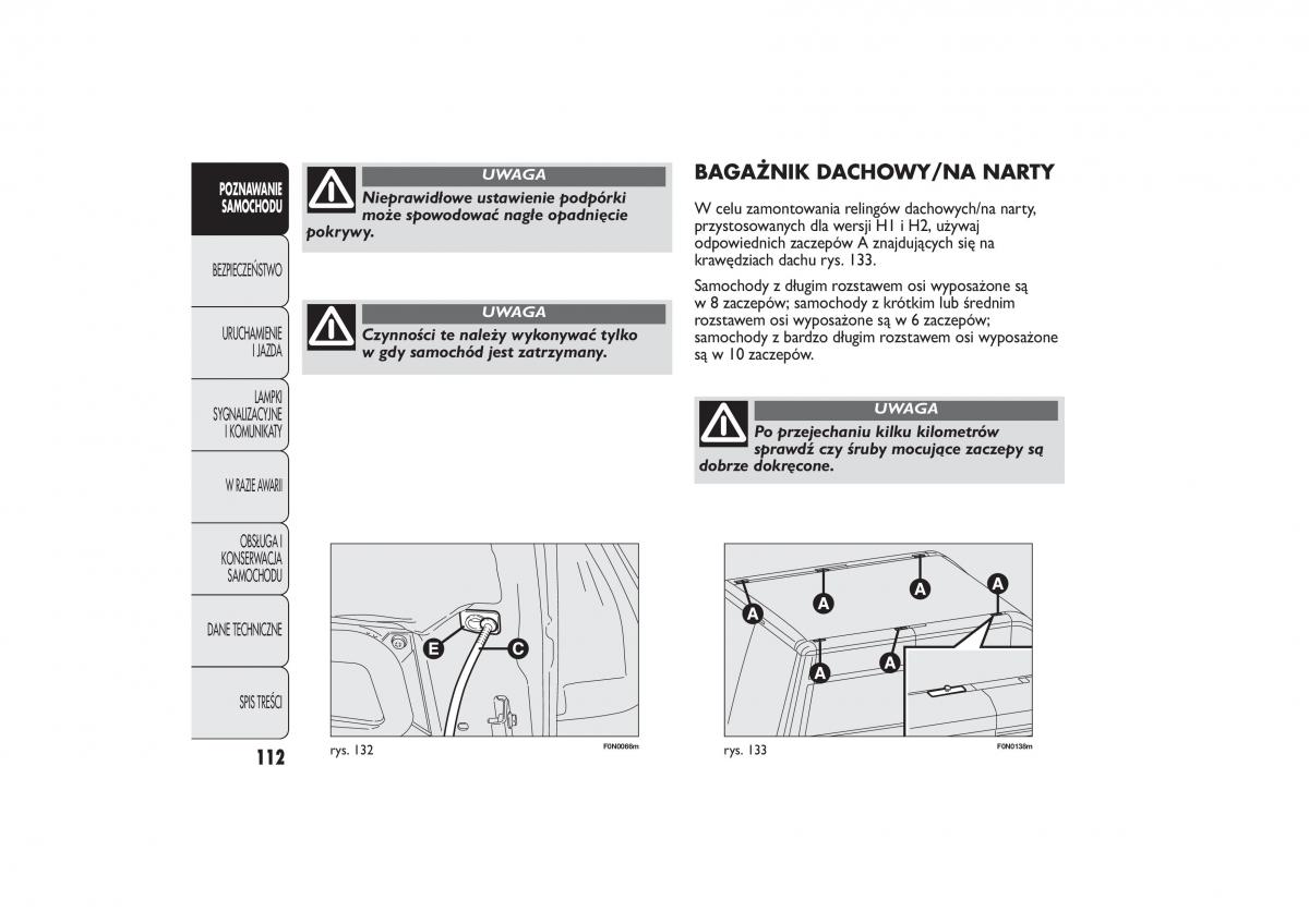 Fiat Ducato III 3 instrukcja obslugi / page 116