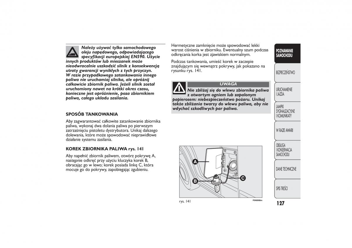 Fiat Ducato III 3 instrukcja obslugi / page 131