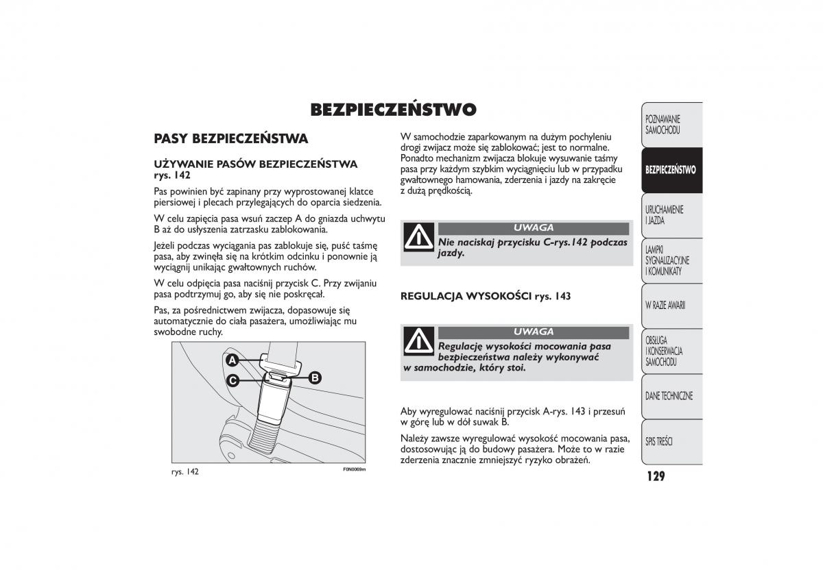 Fiat Ducato III 3 instrukcja obslugi / page 133