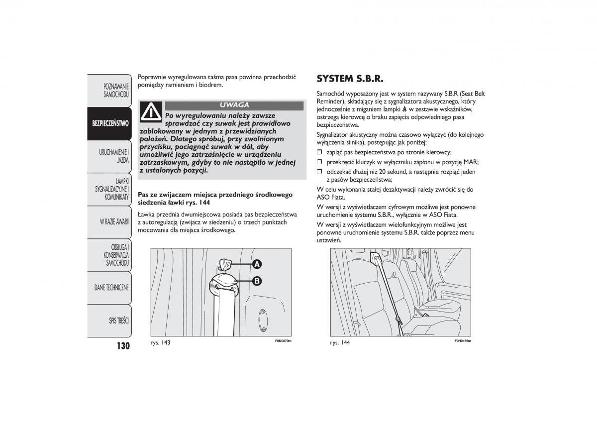 Fiat Ducato III 3 instrukcja obslugi / page 134