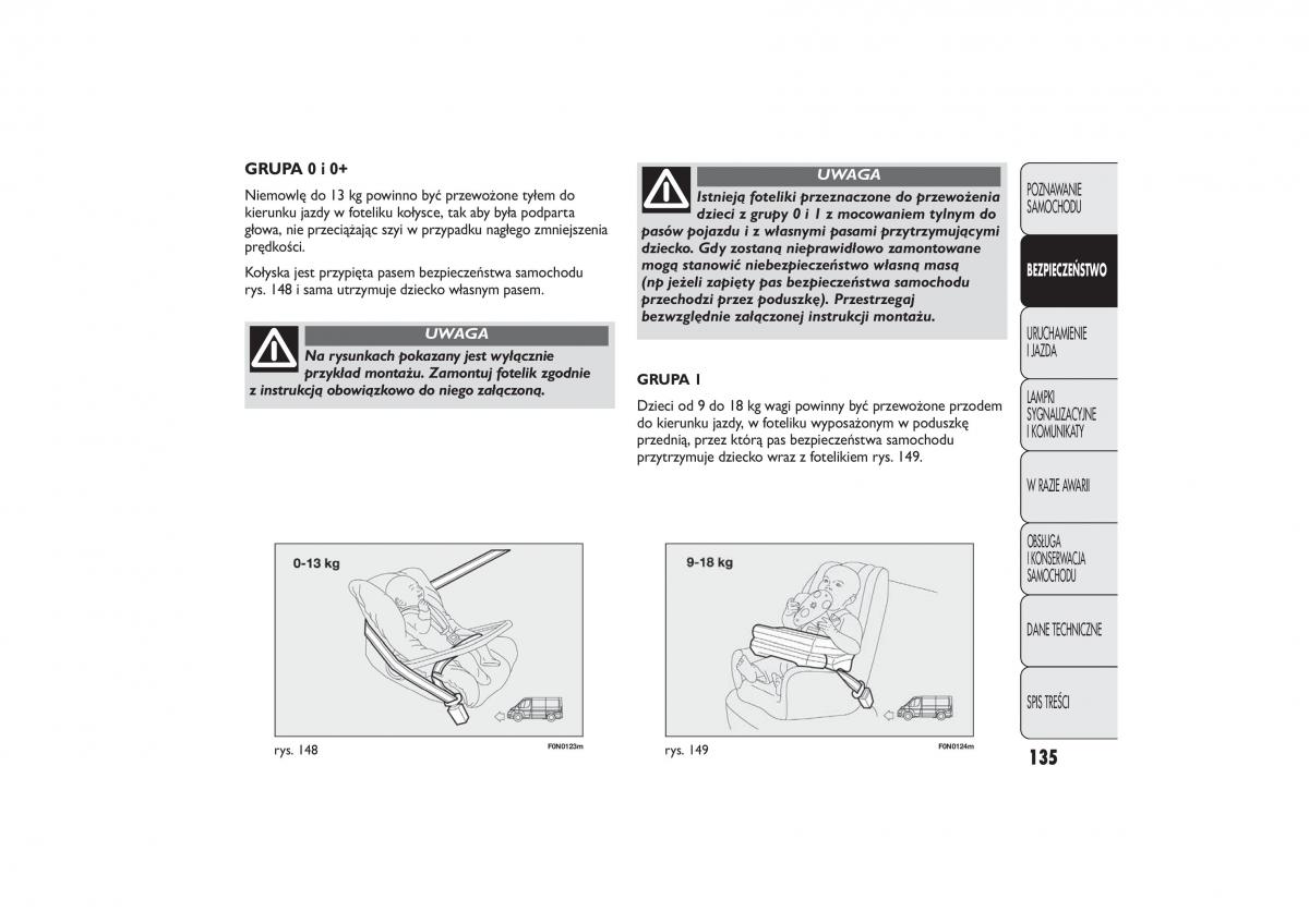 Fiat Ducato III 3 instrukcja obslugi / page 139