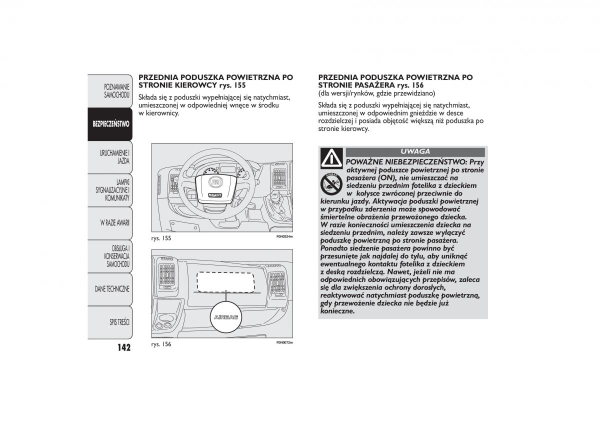 Fiat Ducato III 3 instrukcja obslugi / page 146