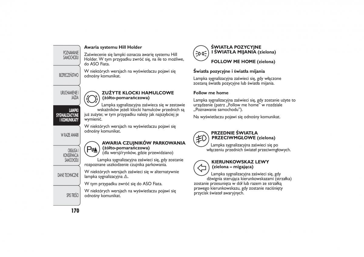 Fiat Ducato III 3 instrukcja obslugi / page 174