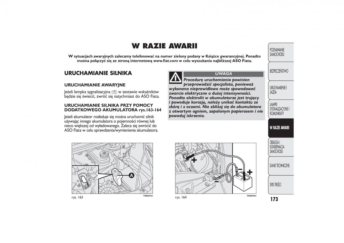 Fiat Ducato III 3 instrukcja obslugi / page 177