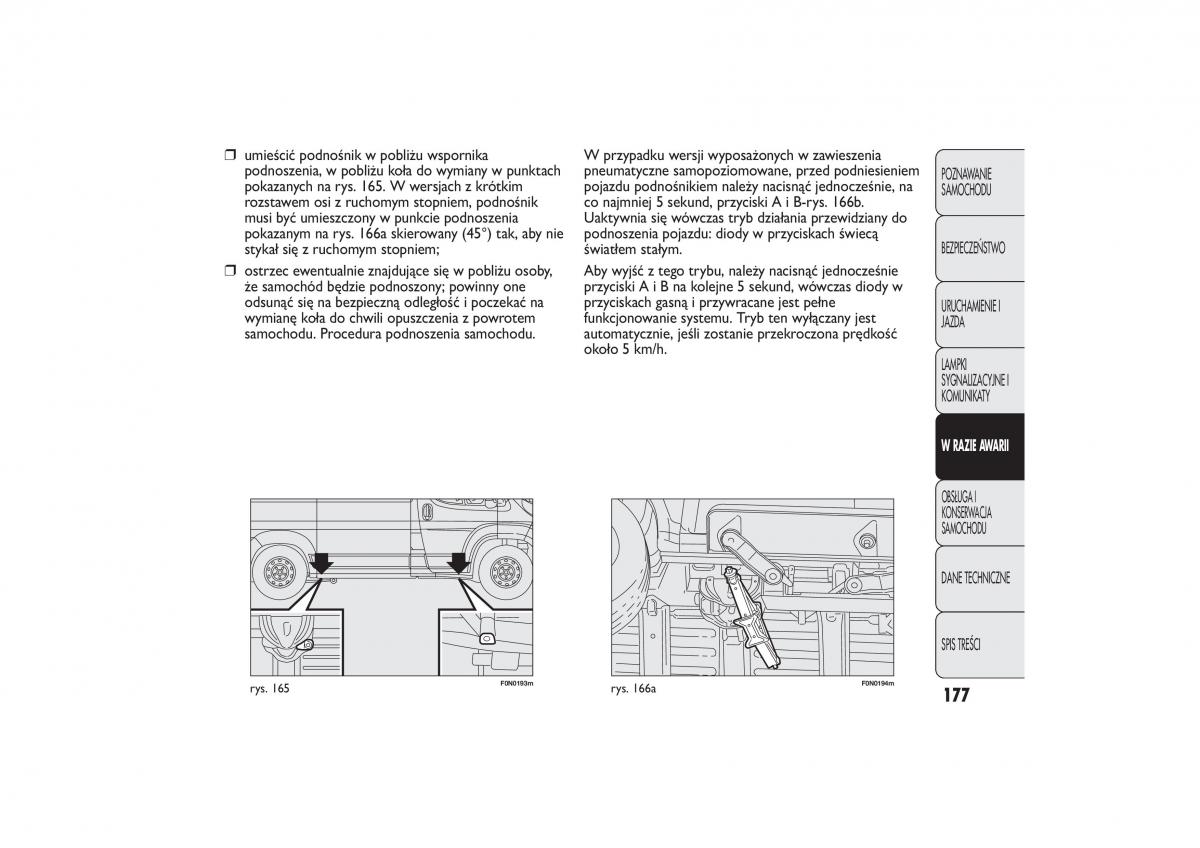 Fiat Ducato III 3 instrukcja obslugi / page 181