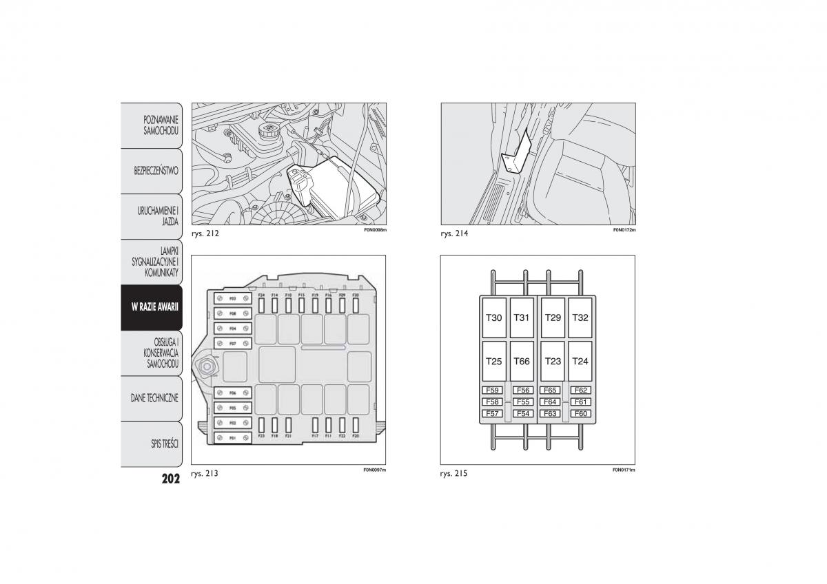 Fiat Ducato III 3 instrukcja obslugi / page 206