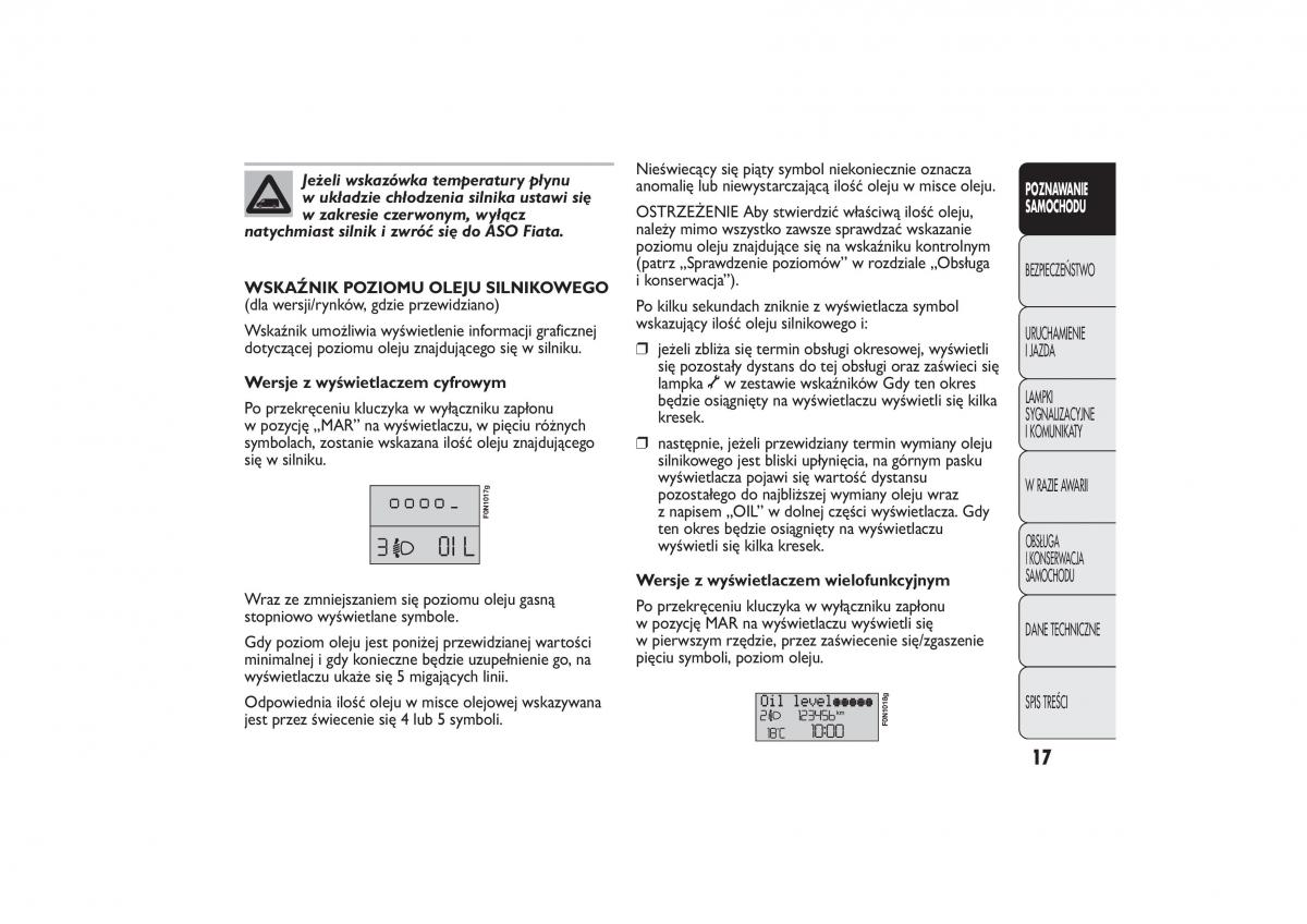Fiat Ducato III 3 instrukcja obslugi / page 21