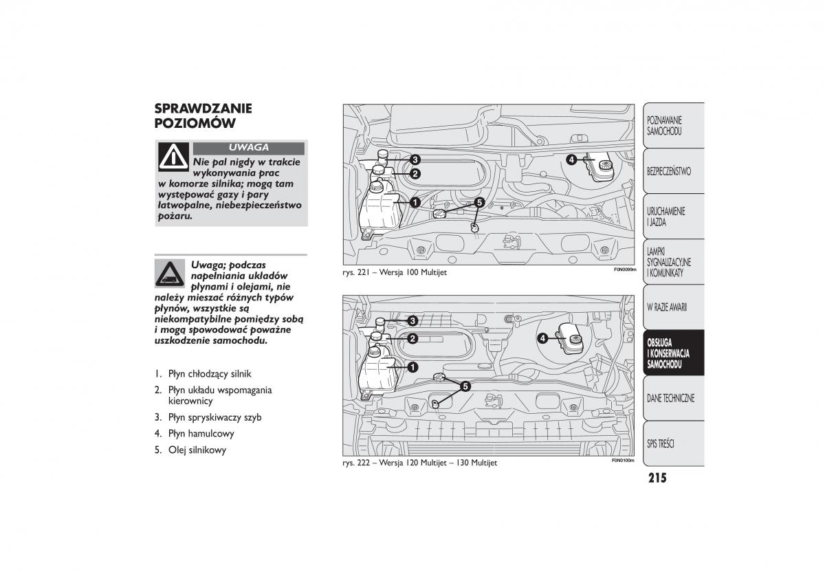 Fiat Ducato III 3 instrukcja obslugi / page 219