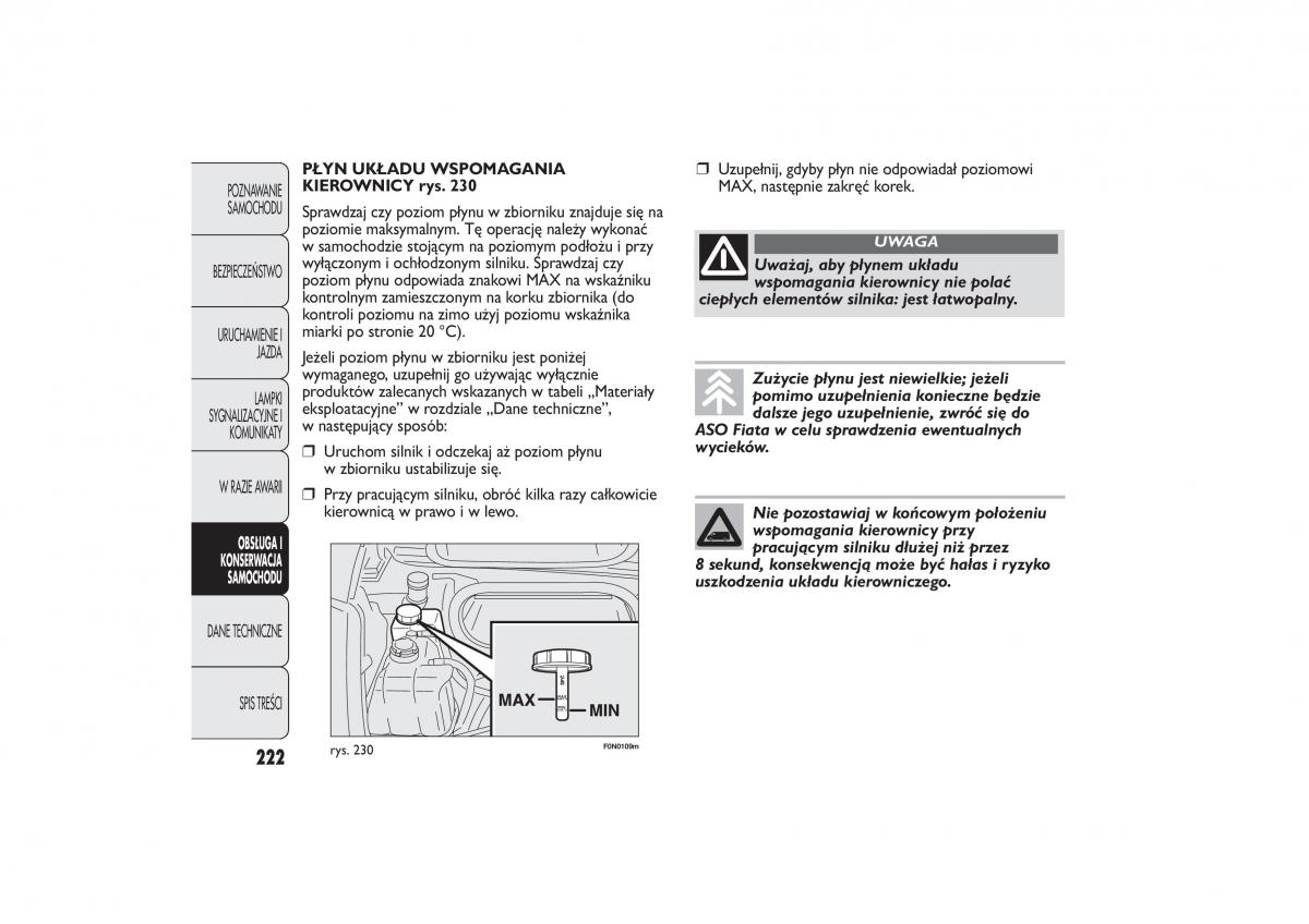 Fiat Ducato III 3 instrukcja obslugi / page 226