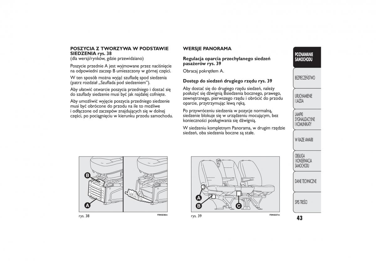 Fiat Ducato III 3 instrukcja obslugi / page 47