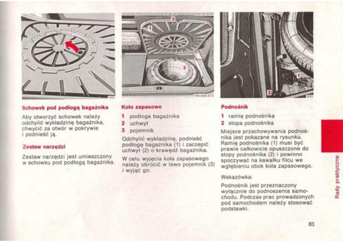 manual  Mercedes Benz E W124 instrukcja / page 83