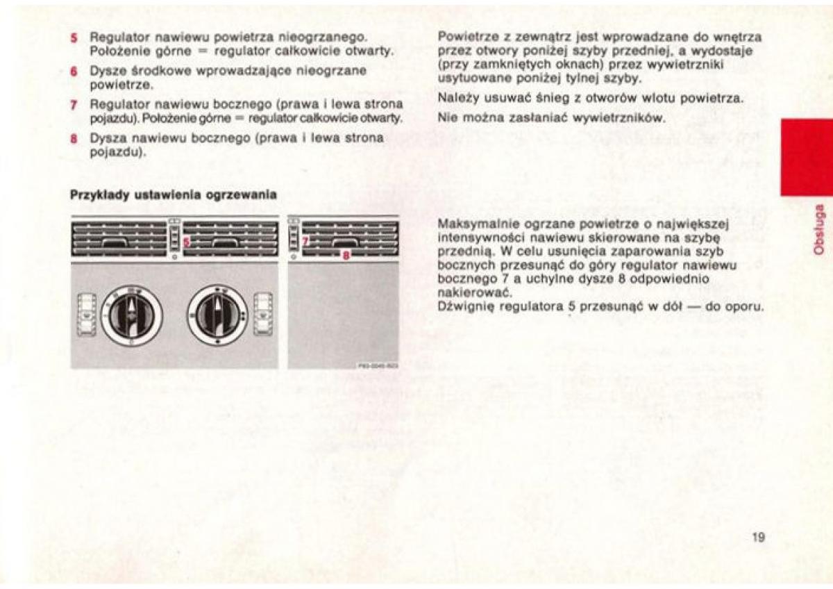 manual  Mercedes Benz E W124 instrukcja / page 20