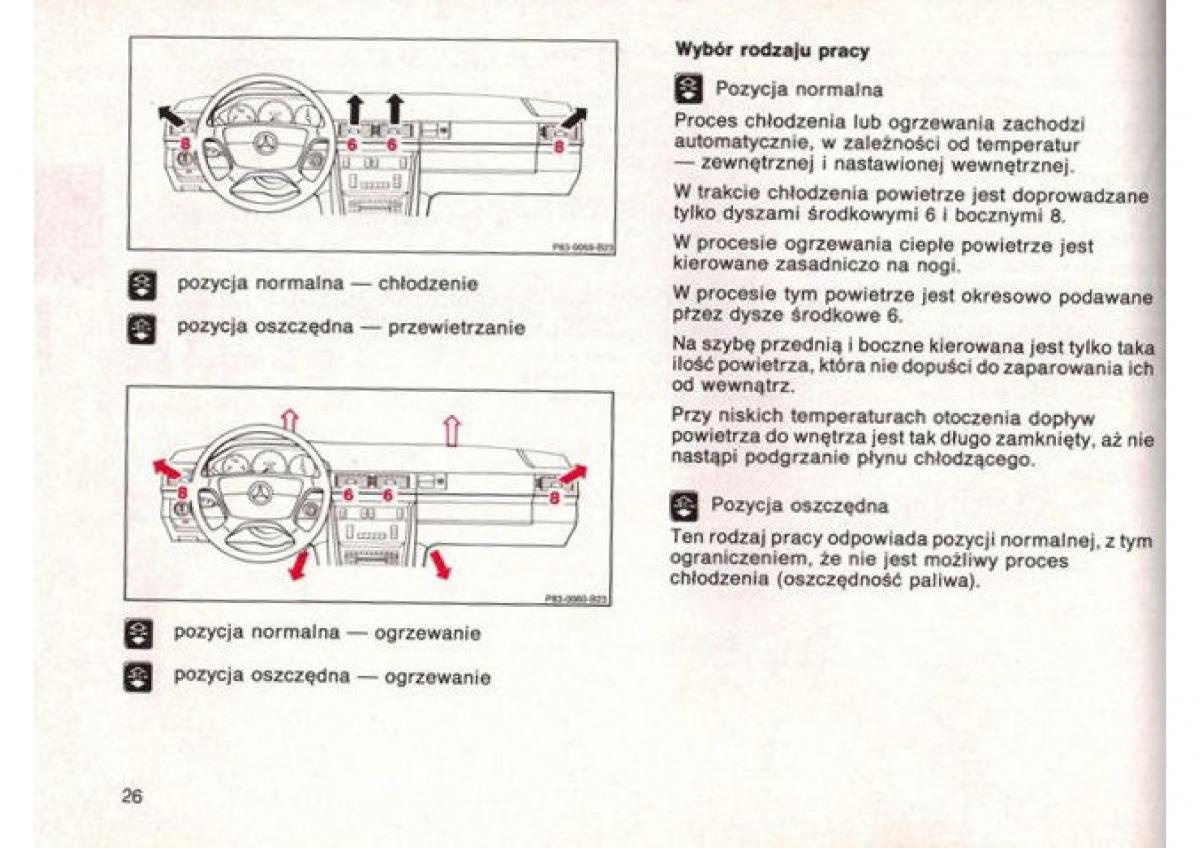 manual  Mercedes Benz E W124 instrukcja / page 27