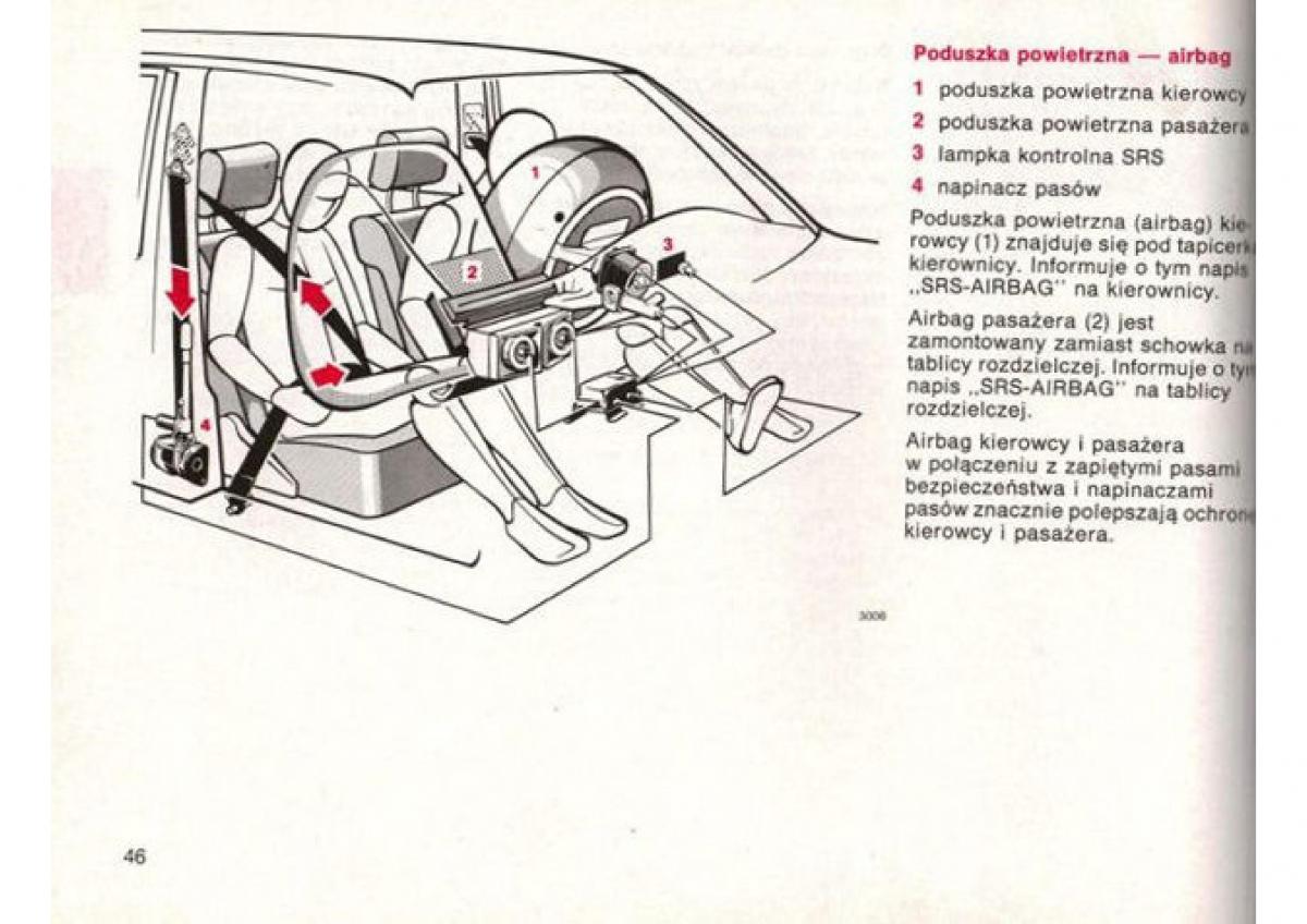 Mercedes Benz E W124 instrukcja obslugi / page 47