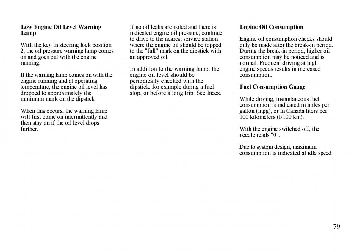 Mercedes Benz S W140 owners manual / page 79